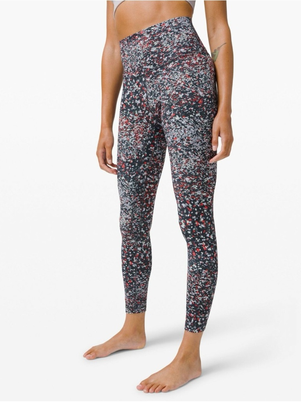 Women Lululemon Align Pant 25" Water Blossom Multi Size 6